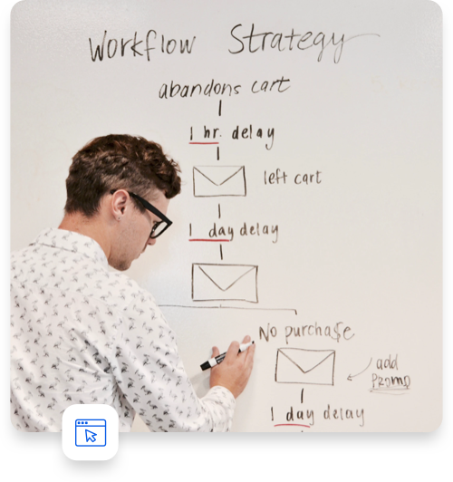 workflow strategy whiteboard
